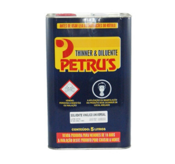 Solvente Vinilico Universal – Petrus 5 lt